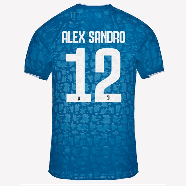 Camiseta Juventus NO.12 Alex Sangro Tercera equipación 2019-2020 Azul